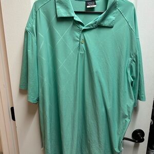 Nike Men's Aqua Polo Shirt size XXL/ NWOT B61